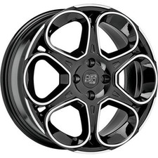 Jante Alliage pour Toyota Yaris 7,0J17 " 4X100 37 63,40 MSW 83 GLOSS BLACK F