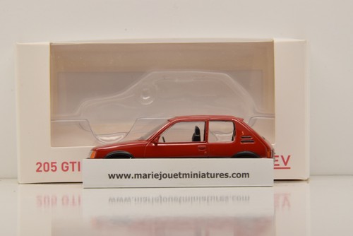 Peugeot 205 gti - 205, red