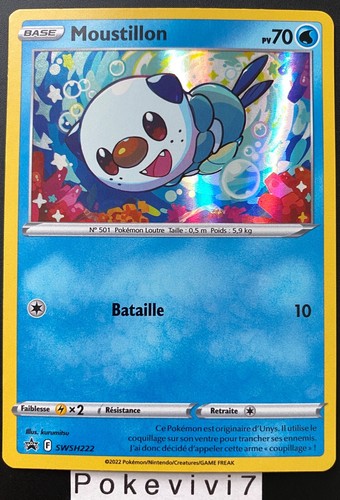 Carte pokemon moustillon - pokemon,
