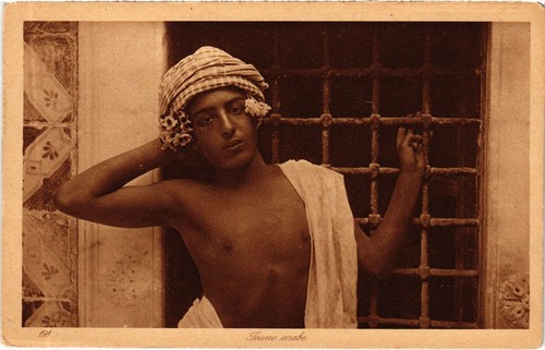 Jeune arabe - pc,