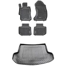 RX27063010-1 Jeu de tapis de coffre en PE et de tapis de sol pour Subaru LEVORG