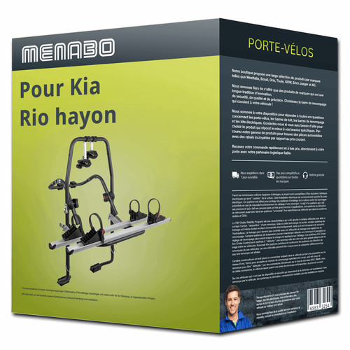 Porte vélo menabo stand 2 - porte-vélo, up