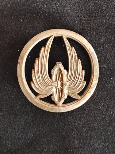 Insigne beret argenté - de, du