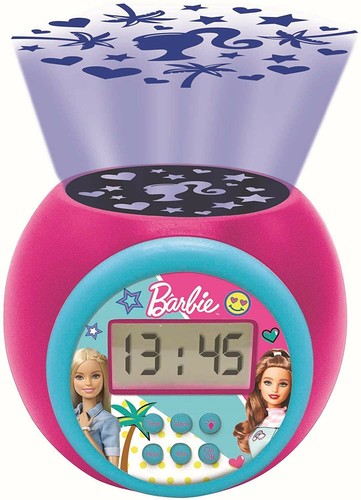 Réveil barbie projecteur - réveil,