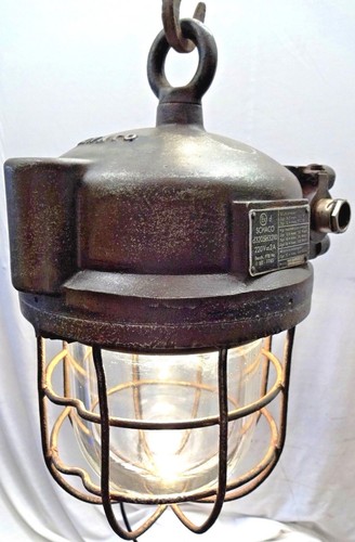 Antique bunker light - antique,