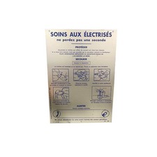 Catu AF20B Plaque affiche