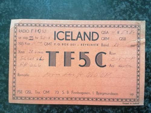 Carte qsl radio amateur - carte,