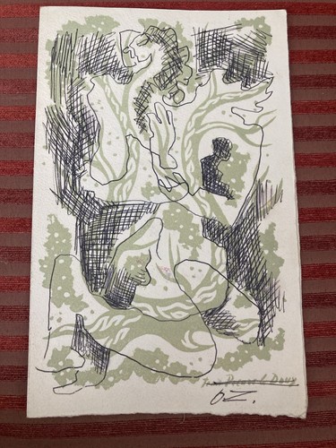 Ossip zadkine dessin original - ossip,