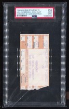 Pat Tillman College Football - PSA Ticket 1996 ASU Snaps Nebraska Win Streak