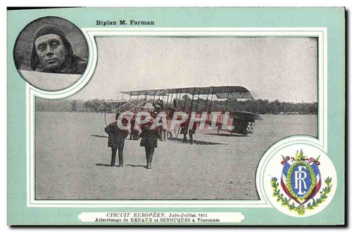 Biplan farman - biplan, —