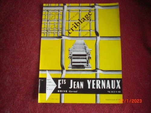 Ancienne brochure - ,