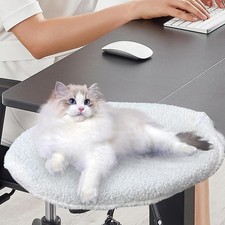 Lit de bureau pour chat, perchoir pour chat, lit de bureau rond, confortable
