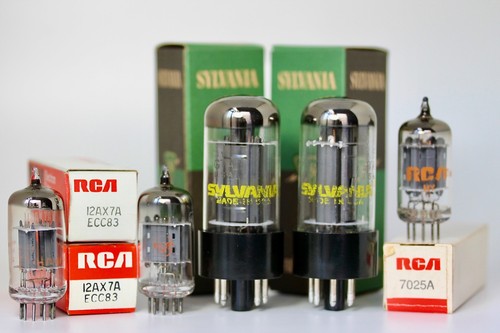 12ax7a 6v6 gta 7025 - nos, rca
