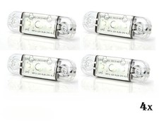 4x Blanc 3-LED Avant Feu