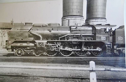 Carte photo cpa - photo, train