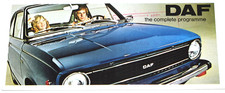 DAF 33, 44, 66 RANGE UK SALES BROCHURE SEPTEMBER 1972