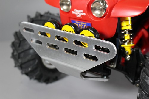 Aluminum front bumper tamiya - front,