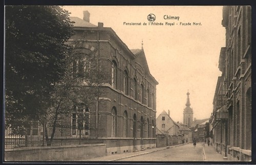 Cpa chimay pensionnat de - cpa,