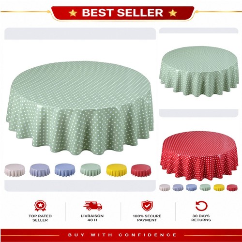 Nappe ronde pvc - nappe,