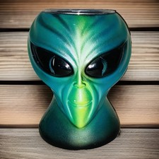 Rare Vintage Alien Lava Lamp Icon Series Lav-Alien BASE ONLY Tested & Working