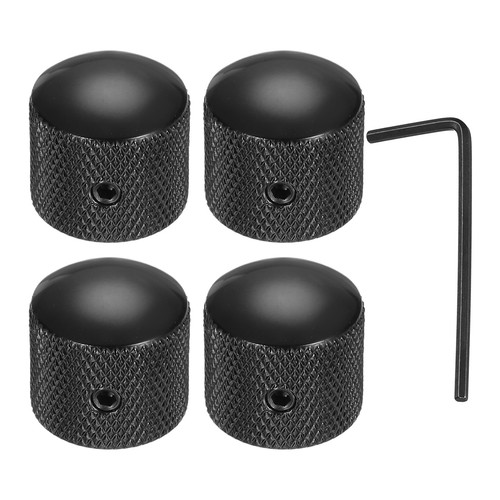 4pcs boutons guitare métal - boutons,
