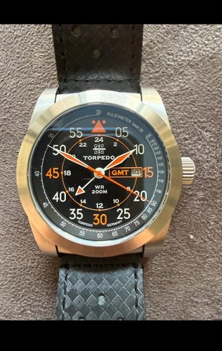 Montre torpédo gmt style - montre,