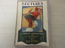 LECTURES POUR TOUS 1922.11 SALON de l'AERONAUTIQUE TSF en AMERIQUE DIJON CASTOR