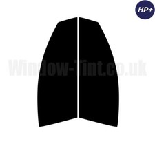 Pour Opel Astra Coupé 98-04 (G) Carbone Pré Coupe Vitre Teintée Avant Premium