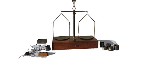 Ancienne balance commerce - balance,