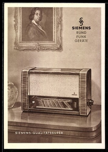 Carte postale radios - , siemens