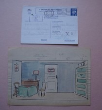 DESSIN  et CARTE de LEON
