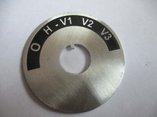 Nameplate for Notek Regulator