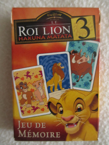 Jeu memoire disney roi - jeu, le