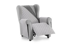 Textilhome - Housse Fauteuil Protecteur Malu Taille 1 Places/Relax. Housse Ma...
