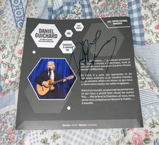 Daniel Guichard Autograph Dedication Program Article