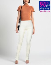 RRP€370 MAISON MARGIELA Knit Skinny Trousers Size S Wool Blend Made in Italy