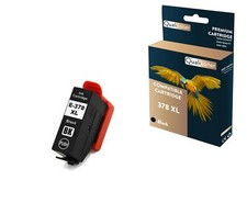 QUALITONER - 1 Cartouche compatible pour EPSON 378XL Noir (�cureuil)