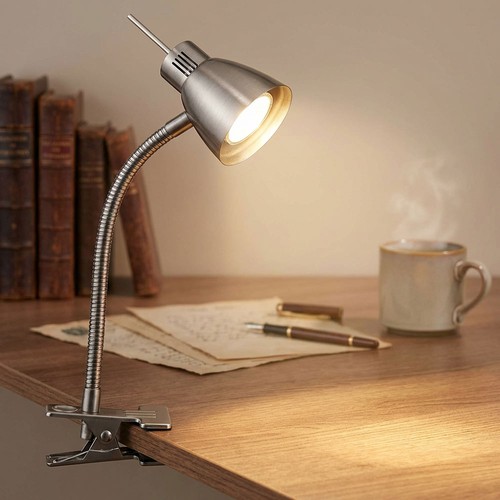 Lampe table led pince - de,