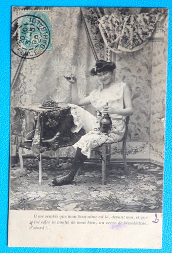 Cpa 1900 faintaisie - cpa, maison