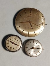 Eterna matic  watch movements job lot of 3  Running ( big one cal 1438u )