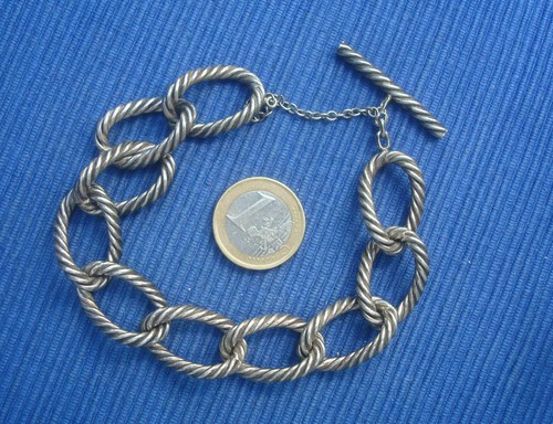 B36 bracelet maille corde - tb,