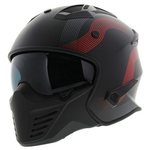Casque vito jet bruzano - casque, noir