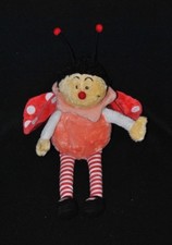 Peluche doudou coccinelle