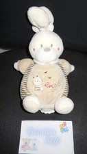 Doudou peluche lapin musical