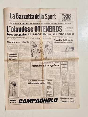Gazzetta del sport août - gazzetta,