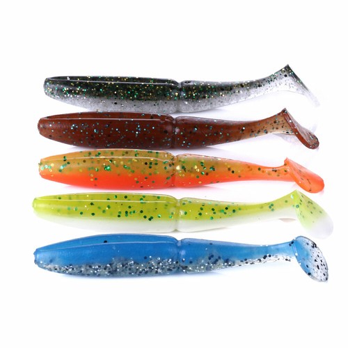 5pcs 10cm leurre souple - 10cm,