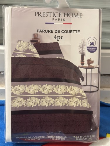 Parure housse couette - parure, de