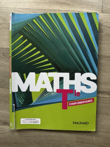 Manuels scolaires terminale