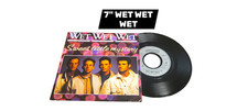 Disque 45 Tours Vinyle 7"  wet wet wet sweet little mystery 1988 Pop