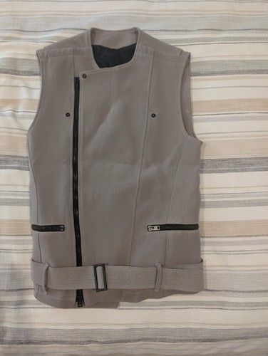 Aviatic grey asymmetrical moto - aviatic,